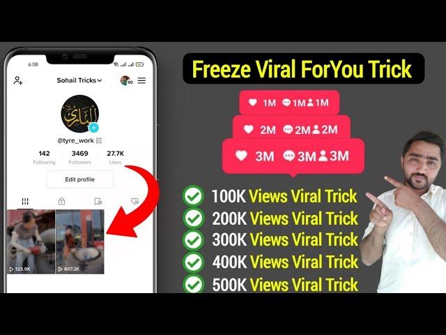 Tiktok foryou trick 2023 with proof today || Tiktok foryou trick 2023 today