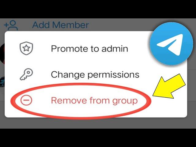 How To Remove Person From Telegram Group