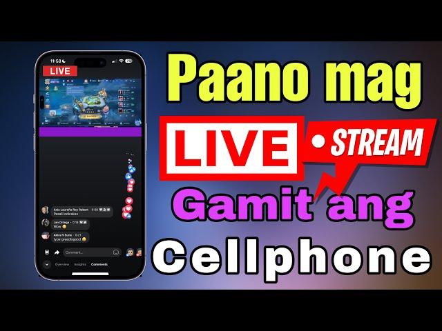 PAANO MAG LIVESTREAM NG GAMEPLAY SA FACEBOOK