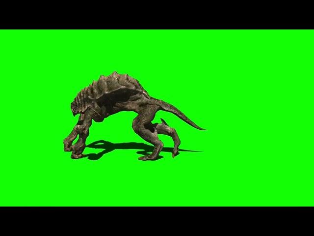 Monster Wake-up and Walking | Green Screen Animation | No Copyright | Free Plugin