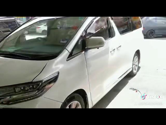 TOYOTA VELLFIRE 2008 convert Alphard 2018 facelift