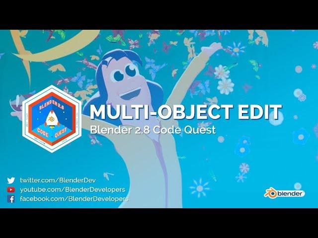 Multi-Object Editing in Blender 2.8! - Code Quest