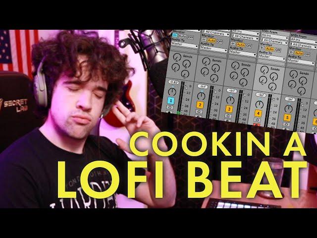 Making a LoFi beat in Ableton Live 11 - RC-20 & Drip Everything!!