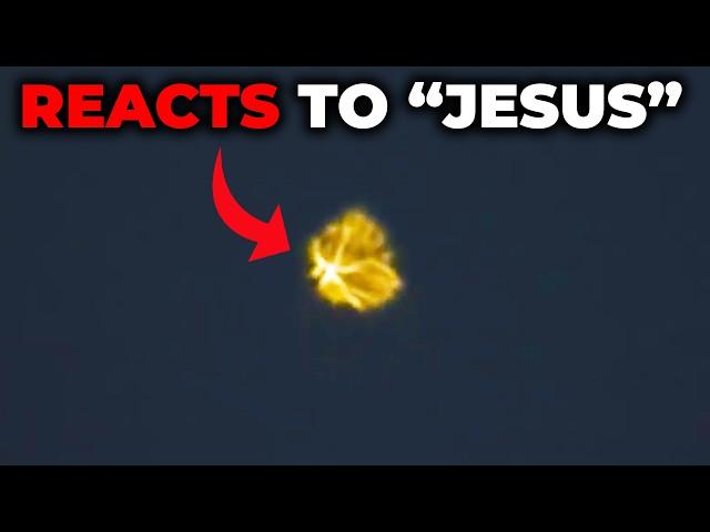 Mysterious Orbs over NJ REACT to hearing "JESUS" the truth about UFO Drones