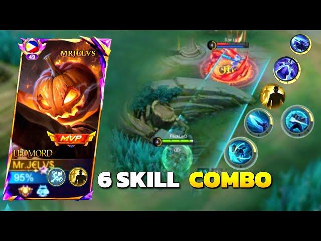 FLICKLEO HARDEST COMBO!! The most dangerous combo of leomord! - mobile legends