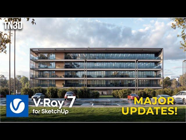 V-Ray 7 For Sketchup is Almost Here! | New Features Preview