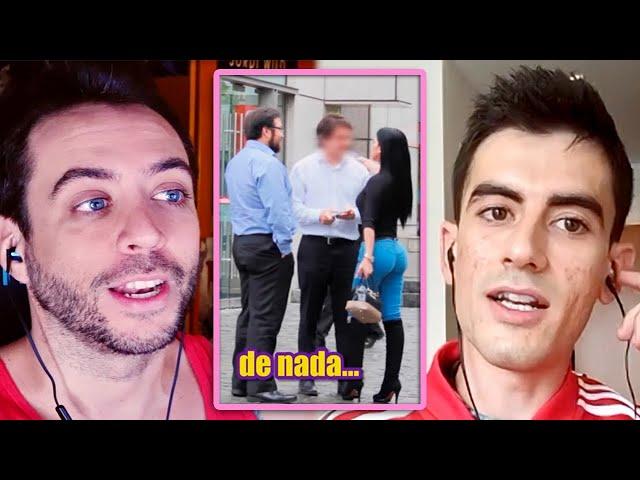 Jordi Wild pregunta a Jordi ENP cómo se graban las escenas en la calle, ¿son reales o no?