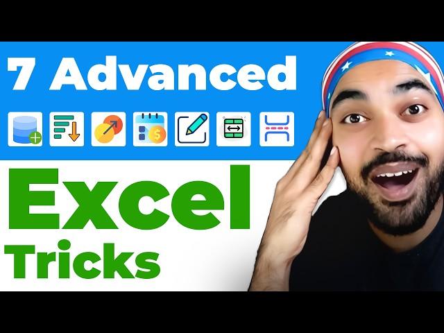 7 Advanced Excel Tricks