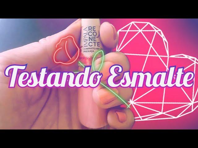 Testando Esmalte  #001 - Impala Compartilhando Preguiça