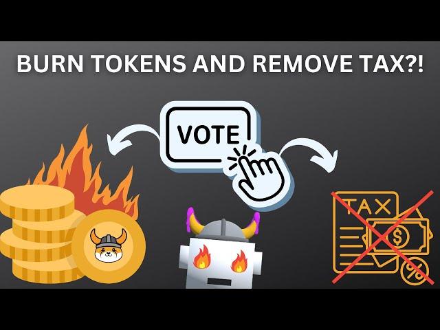 DAO Proposal: Remove FLOKI Tax & Burn ~5T tokens!