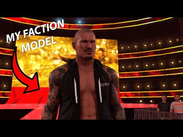 WWE 2K22 - Hidden Updated Randy Orton 2022 My Faction Model Entrance