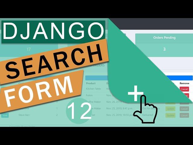 Filter Form Table Search | Django (3.0)  Crash Course Tutorials (pt 12)