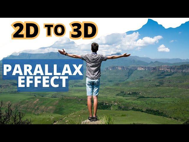 Make 2D Images Come to LIVE in Premiere!!! #parallaxeffect