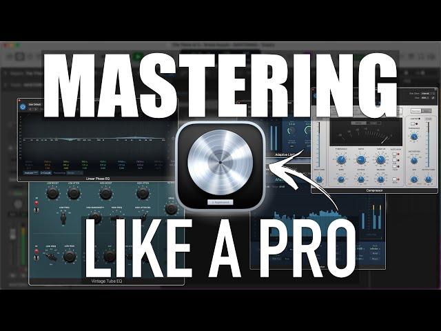 MASTERING like PRO in Logic (with only STOCK PLUGINS!)