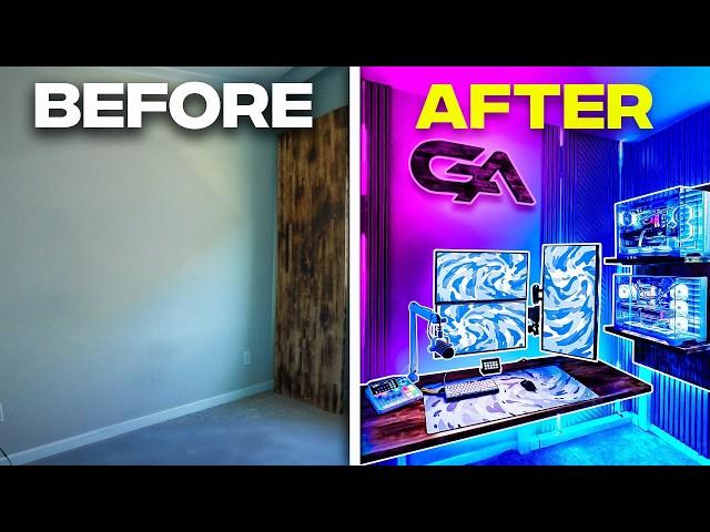 I Built My DREAM $20,000 Gaming Room