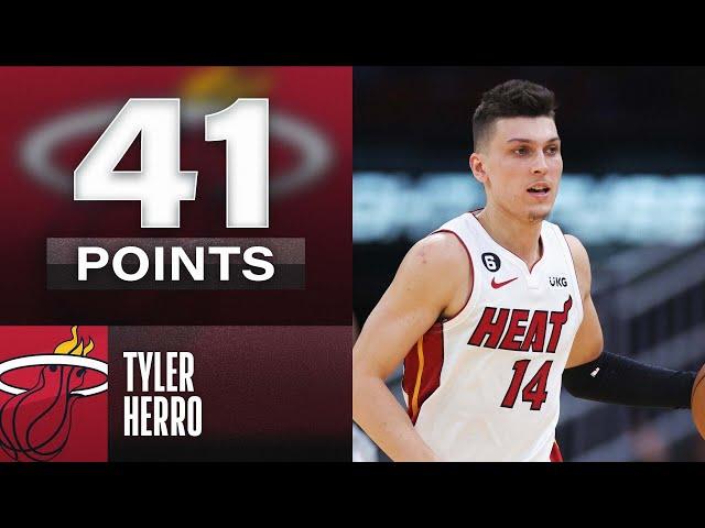 Tyler Herro With Career-High 41 PTS, 10 3PM 