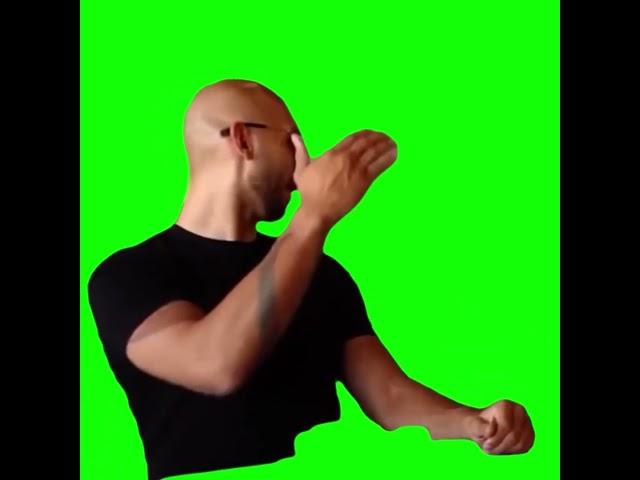 Andrew Tate - Perfect Handshake Dap - Green Screen