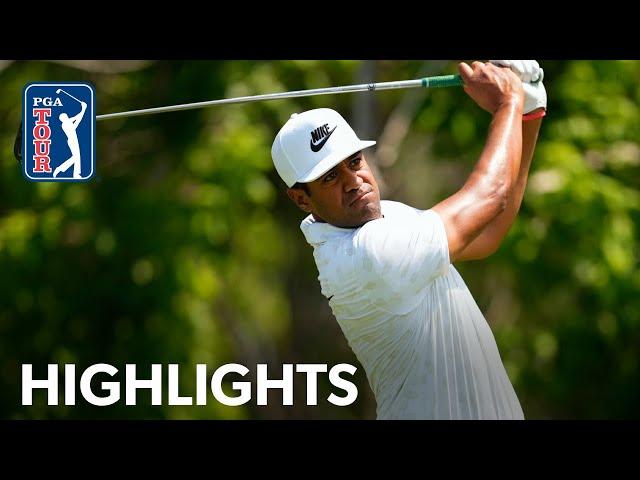 Tony Finau shoots 4-under 66 | Round 1 | Charles Schwab | 2024