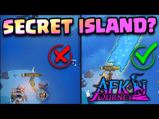 How to Get the SECRET Island in DARK FOREST 3 - AFK Journey