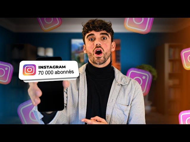 Comment passer de 0 à 70 000 abonnés sur Instagram : LE GUIDE COMPLET 2024