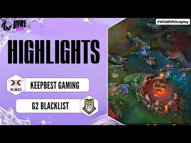 KBG vs. G2B - Highlights | Finals Stage | WRL Asia 2023 Season 2