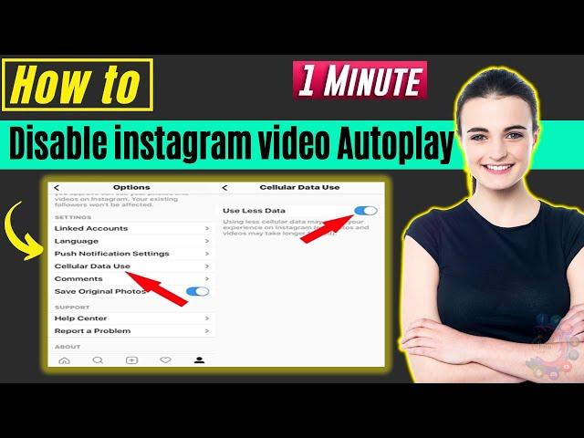 How to disable instagram video autoplay 2024