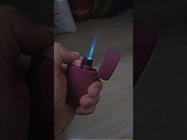 trying the Stash-Pro Flippy butane lighter! #lighter #lighters #stashpro (Zippo Alternative) 