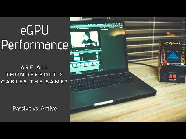 eGPU AMD Vega 64 | Can a longer thunderbolt 3 cable maintain performance?