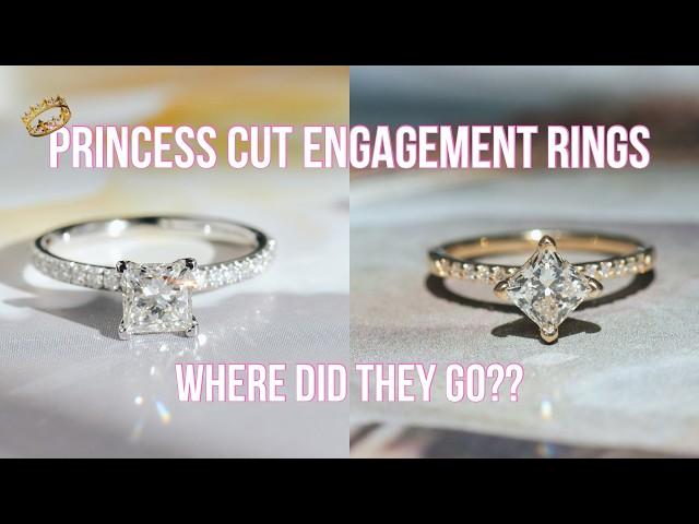 What Happened to Princess Cut Engagement Ring Styles? Our Honest Opinion 