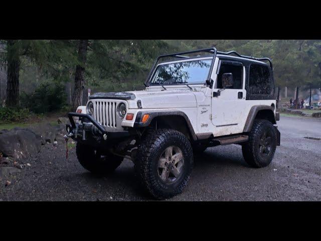 Tahuya ORV 1999 Jeep Wrangler TJ Off-roading Trail 55 december 2020