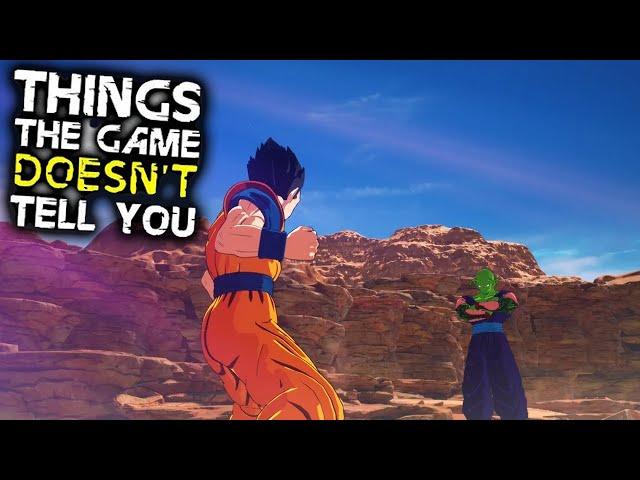 Dragon Ball Sparking Zero: 10 Things The Game DOESN'T TELL YOU