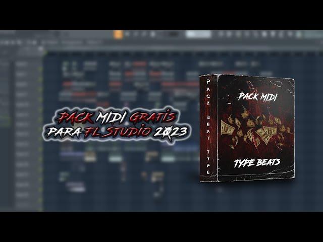 Libreria MIDI Gratis FL Studio 2023 -Reggaetón, Rap, Trap, Electrónica, House - notas para FL Studio