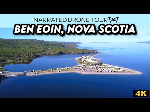  Spectacular 4K Drone Journey Over Ben Eoin & Bras d'Or Lake, Nova Scotia 