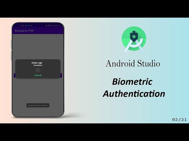 Biometric Authentication || Android Studio Tutorial