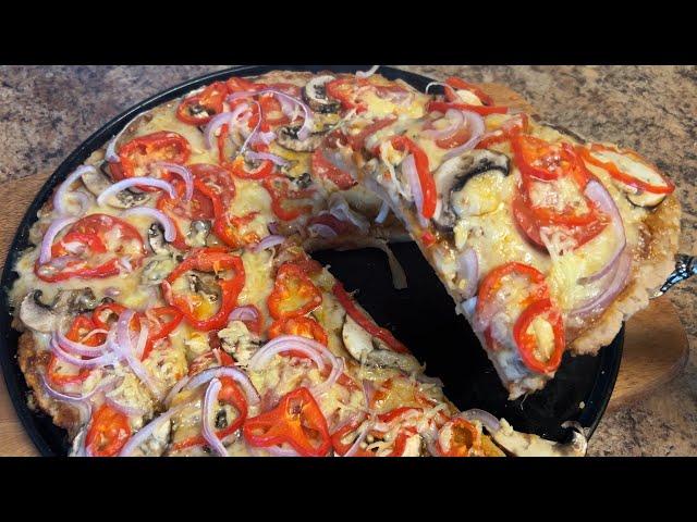 Для тех, кто следит за фигурой – безглютеновая пицца. Gluten-Free Delight:Healthy Rice Flour Pizza