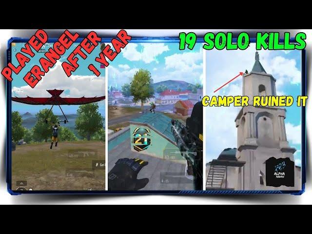 When Livik Player Plays Erangel | 19 Solo Kills | Pubg Mobile | Alpha Abbasi