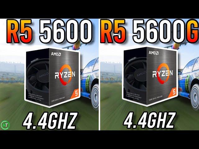 Ryzen 5 5600 vs Ryzen 5 5600G - RTX 3070