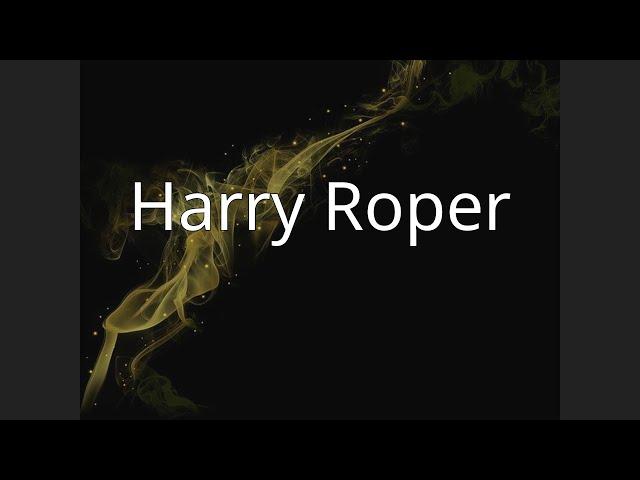 Harry Roper