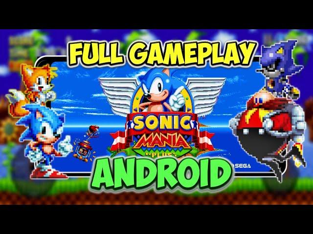 Sonic Mania Plus Android Port / Full Gameplay (Mania mode)
