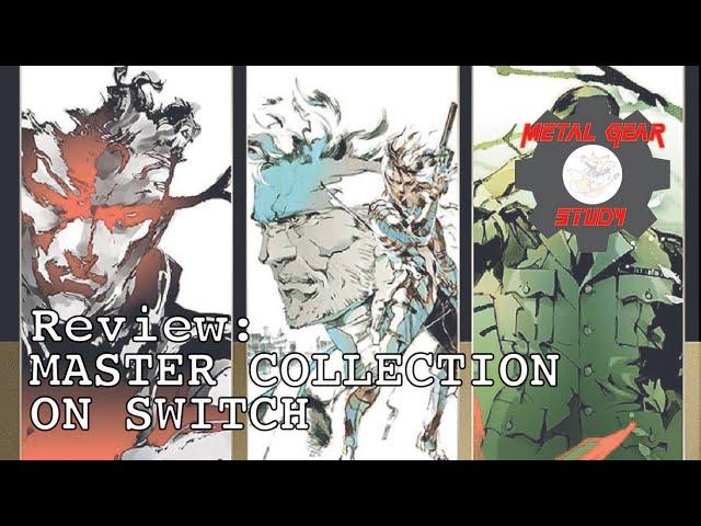 Metal Gear Solid Master Collection Nintendo Switch Review