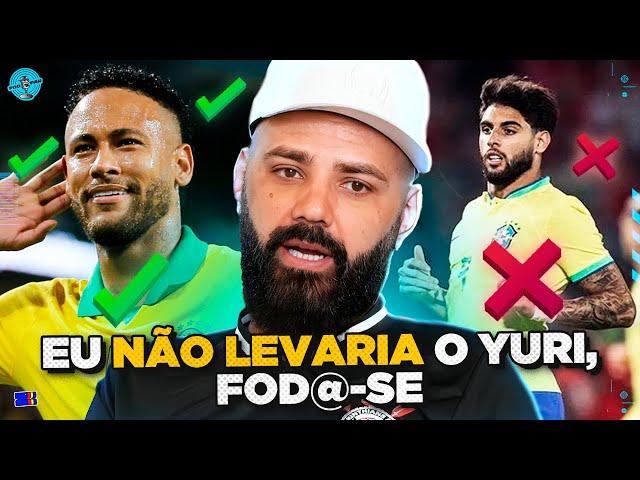 NEYMAR E YURI ALBERTO MERECEM SER CONVOCADOS PARA A SELEÇÃO?