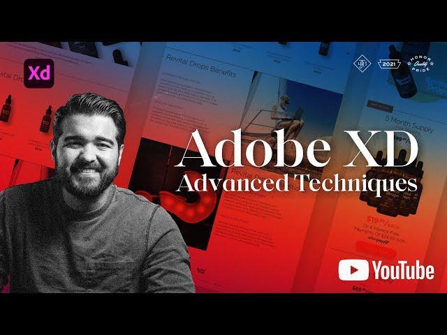 Adobe XD Website Design & UI Tutorial Using Stacks, Repeat Grid & More