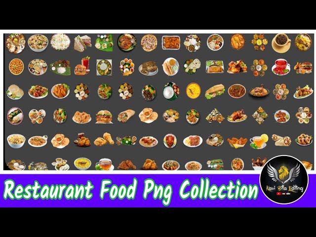 Foods PNG For Cooking Channel//Restaurant Food Png Images Collections// @KaviBillaEditing