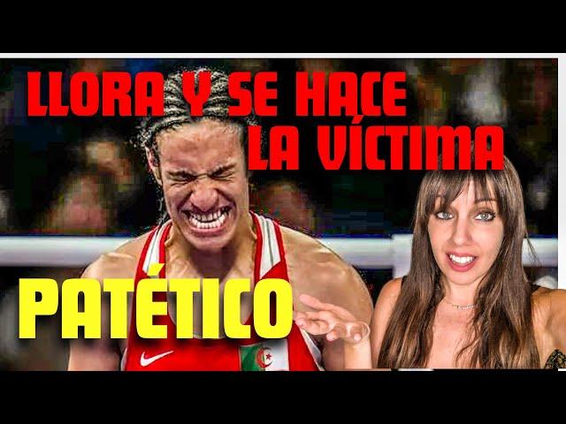 ¡TREMENDO! IMANE LLORA Y BOXEADORA HÚNGARA LO COMPARA CON DEMONIO EN OLIMPIADAS WOKE