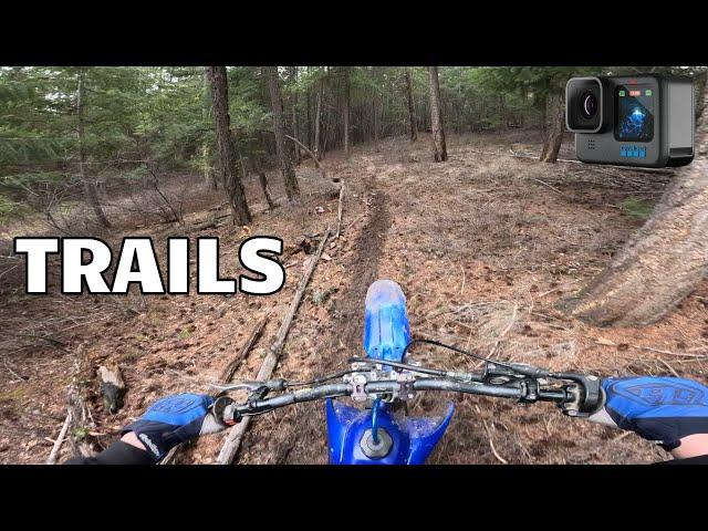 Exploring Random dirt bike Trail on Property