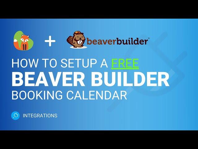 Beaver Builder Booking Plugin Setup | Simply Schedule Appointments