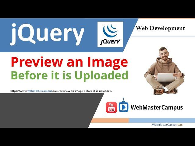 JavaScript Preview image before upload - By WebMasterCampus.com