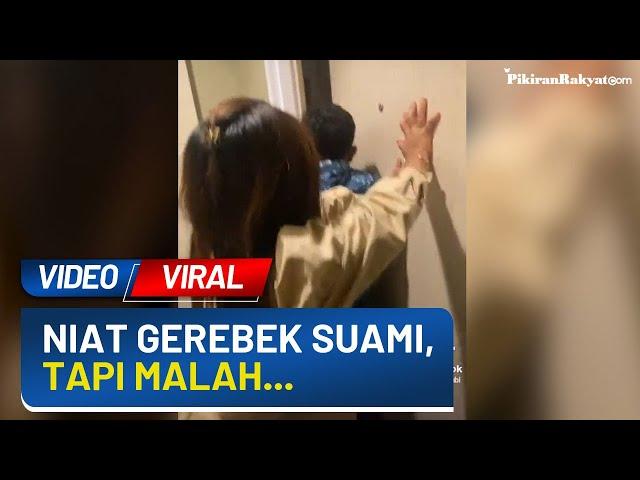 Viral! Niatnya Ingin Gerebek Suami di Kamar Hotel, Seorang Wanita Ini Justru Dibuat Terkejut