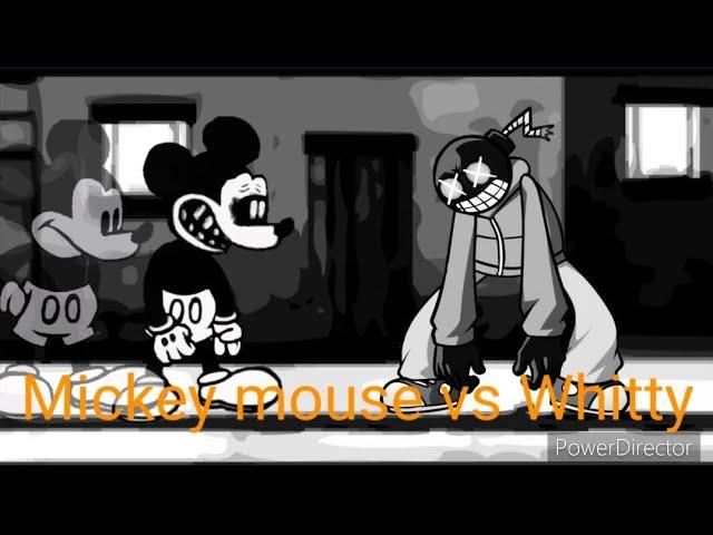 FNF " Really happy 2.5 " Mickey mouse vs Whitty