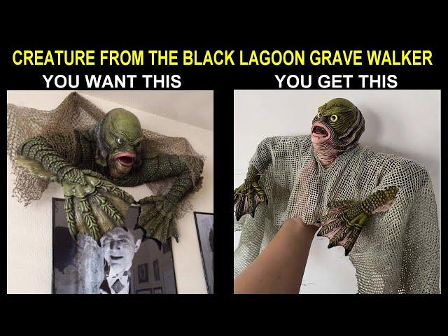 Universal MONSTERS Creature From The Black Lagoon Grave Walkers For Sale Are FAKE Sub-Par Knockoffs